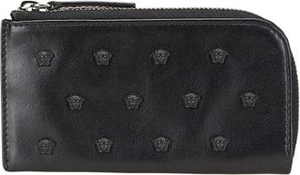Versace Leather Coin Purse/Coin Case (Pre-Owned)
