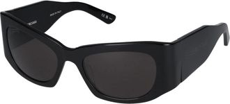 Balenciaga Stijlvolle zonnebril Bb 0327S - Dames - Zonnebrillen - Zwart - 54 MM - Accessoires