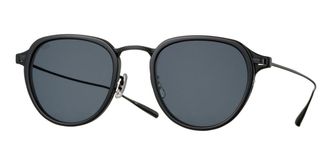 Eyevan 7285 Star Burst PBK/MBK Mens Sunglasses Black Size 48