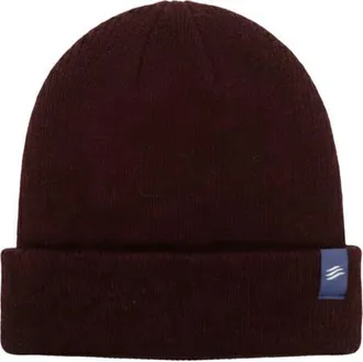 United By Blue The Softest Ultra cozy Yak Yarn Heathered Knit Beanie in Wine at Nordstrom