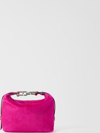 Furla Tonie Borsa A Spalla Ciclamino Purple Viola Pelle Di Vitello Effetto Cavallino Donna