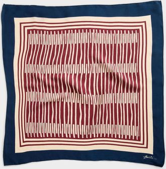 Barts Womens Patterned block square scarf