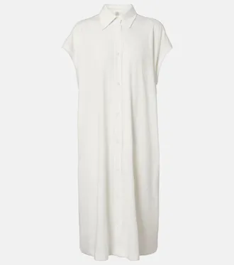 Toteme Cotton jersey shirt dress