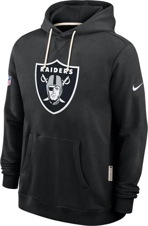 Nike NFL Las Vegas Raiders Sweatshirt - Heren - Sportshirts - Zwart - S - Fitness