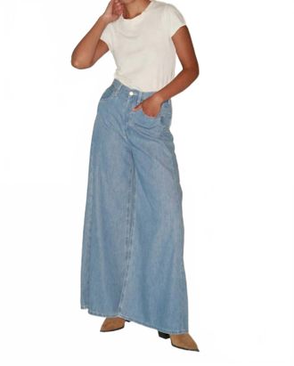 &Eacute;tica Lauren Wide Leg Jeans In Sky Blue