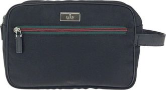 Gucci Black Nylon Clutch Bag (Authentic Pre-Loved)