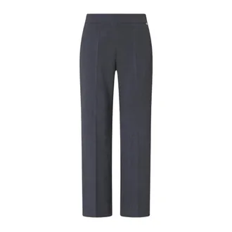 Liu Jo Flanellen Flare Broek - Dames - Broeken - Grijs - Maat: S Flanel