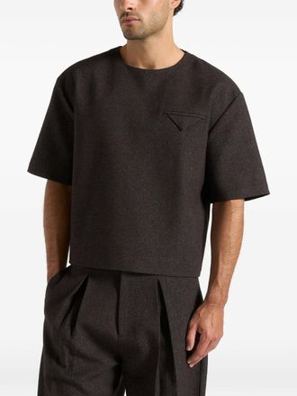 Mani&egrave;re De Voir L&eacute;on pocket T-Shirt - Brown