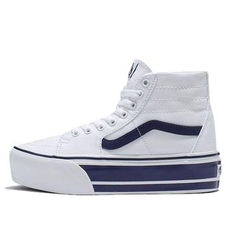 Vans SK8 HI Tapered Stackform White Navy Blue VN0A5JMKNWD