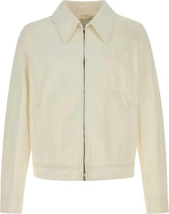 Ami Off White Zip-Up Jacket