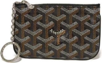 Goyard Black Coated Canvas Coin Purse/Coin Case (Pre-Owned)