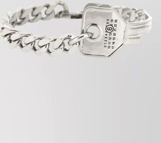 Maison Margiela brass key chain bracelet