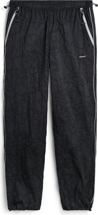 Soulland Hiro Techpant - Heren - Straight fit broeken - Zwart - M/L - Polyester - Broeken