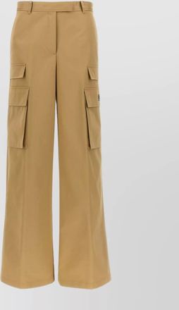 Versace cargo utility trousers wide leg