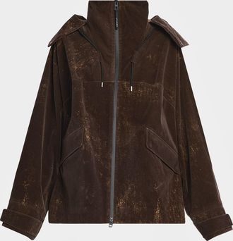 Loewe x On Flocked Anorak Jacket