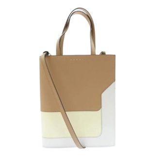 Marni Pre-owned Tote Bags, female, Beige, Size: ONE SIZE Pre-owned Lv520 Shoulder Bag