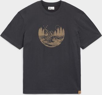 tentree Mens Yeti in nature T-shirt