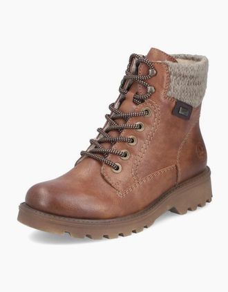 Rieker Womens Rieker Ladies Boots 73220-24 in brown - Size: 8