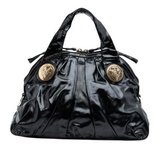 Gucci Pre-owned Handbags, female, Black, Size: ONE SIZE Pre-owned Satchel