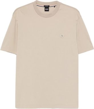 HUGO BOSS T-shirts - Heren - T-shirts - Beige - S - Tops