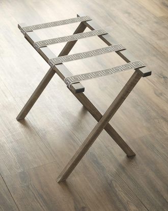 Gate House Furniture Greek Key Luggage Rack