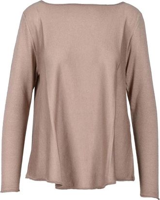 Wild Cashmere Silk and Cashmere Sweater - Taupe