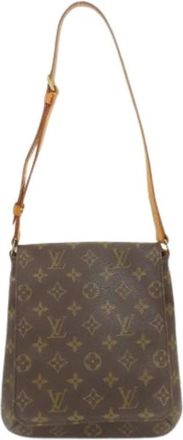 Louis Vuitton Pre-owned Vintage Monogram Schoudertas - Dames - Vintage Schoudertas - Bruin - ONE Size - Vintage