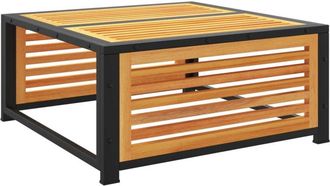 vidaXL Garden Table 68x68x30 cm Solid Wood Acacia Vidaxl