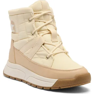 Sorel Whitney III Waterproof Mid Boot in Honey White/ceramic at Nordstrom, Size 10
