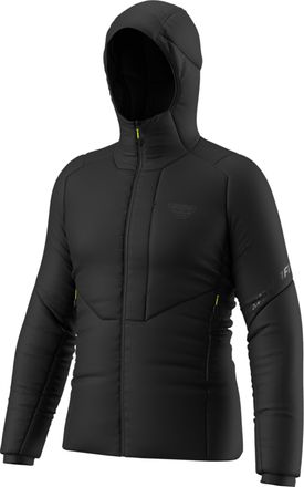 Dynafit Black Blacklight Fitted Panel Hooded Jacket