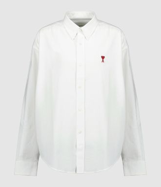 Ami Chemise Unisexe Blanc Naturel
