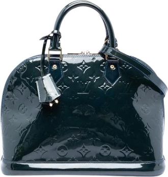 Louis Vuitton Pre-owned Handbags, female, Blue, Size: ONE SIZE Pre-owned Alma PM