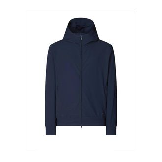 Save The Duck Luiz Hoody Jacket met Rits - Heren - Zomerjassen - Blauw - 2XL - Jassen