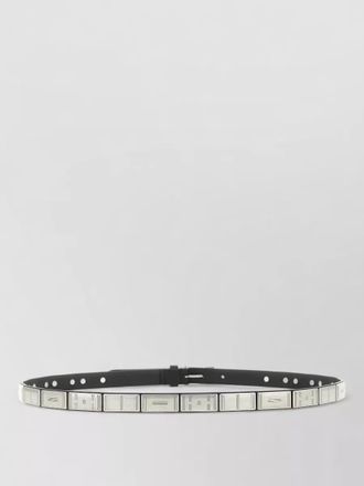 Christophe Lemaire buffalo belt adjustable length perforated design