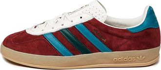 adidas Gazelle Indoor Shoes Burgundy Arctic Fusion Collegiate Green IG4996