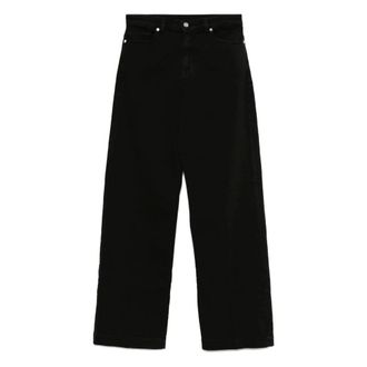Nine In The Morning Straight Jeans, female, Black, Size: W26 High Rise Jeans