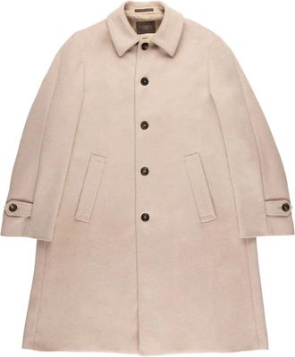 Slowear x Montedoro Cappotto con spacco posteriore - Toni neutri