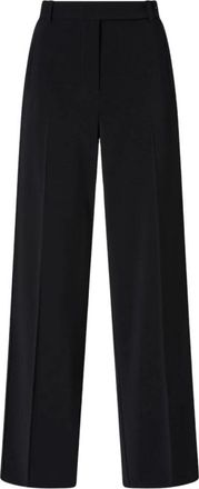 Pinko Wide Trousers, female, Black, Size: S Wide Trousers