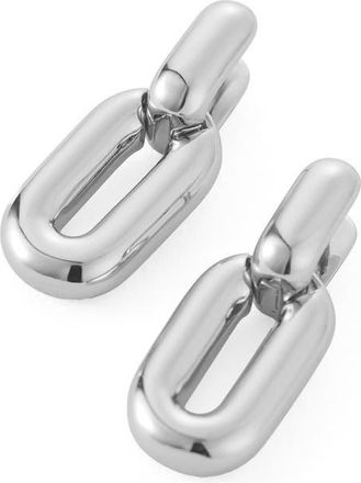 JENNY BIRD Puffy Detachable Link Earrings in High Polish Silver at Nordstrom