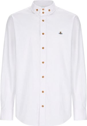 Vivienne Westwood Krall Long-Sleeve Button-Down Cotton Shirt