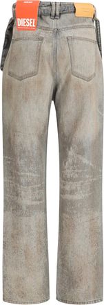 Diesel Womens Slim-Fit Jeans 02 Cotton