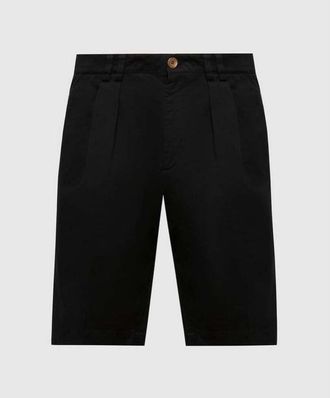Brunello Cucinelli Black Tailored Shorts, Brand Size 50 (US Size 34)