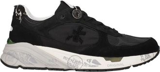 Premiata Mased 8512 - Dames - Sneakers - Zwart - 36 EU - Leer - Schoenen