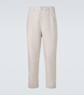 Brunello Cucinelli Linen straight pants