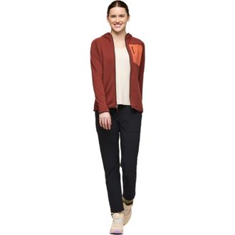 Cotopaxi Otero Fleece Full-Zip Hooded Jacket - Womens in Rusty at Nordstrom, Size X-Large