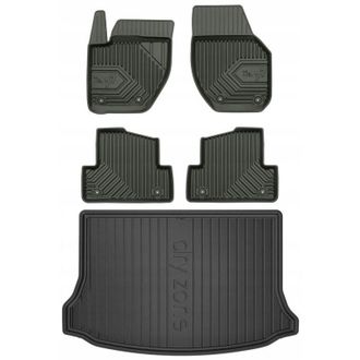 OEM Set 77 Alfombrillas Y Funda De Goma Volvo V40 2 De 2012-2019