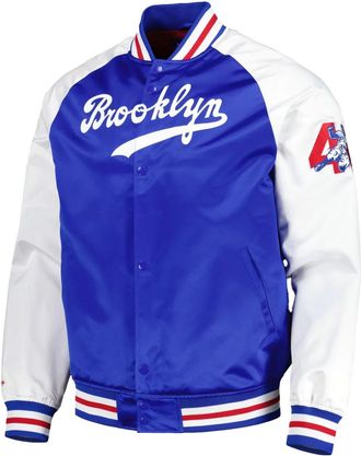 Mitchell & Ness Giacca Brooklyn Dodgers Jackie Robinson Legends - Blu