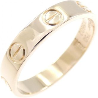 Cartier Love Pink Gold (18K) Band Ring (Pre-Owned)