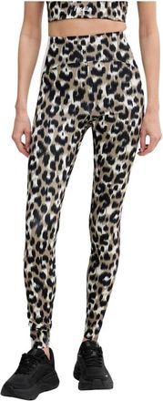 Fusalp Biarris Leo Leggings - Dames - Trainingsleggings - Zwart - M - Polyester - Fitness
