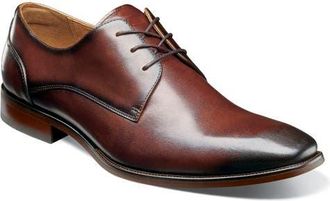 Florsheim Sorrento Lux Plain Toe Derby in Brown at Nordstrom, Size 10.5
